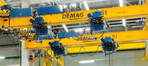 Demag overhead crane